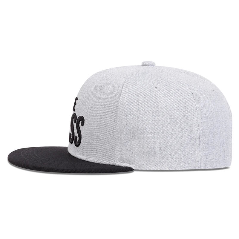 Unisex jestem szefem, wyszywane litery czapki hip-hopowe regulowane baseballówka w stylu Casual czapki kapelusz przeciwsłoneczny