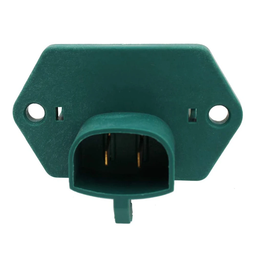 #73I Car Fan Speed Control Resistor Module Regulator for Fiesta 2003-2006,For Ford Blower Resistor,(Green)