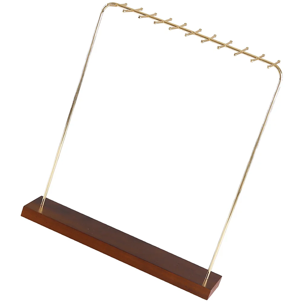 Necklace Display Stand Household Jewelry Organizer Exquisite Design Necklace Bracelet Earrings Keychain Storage Rack
