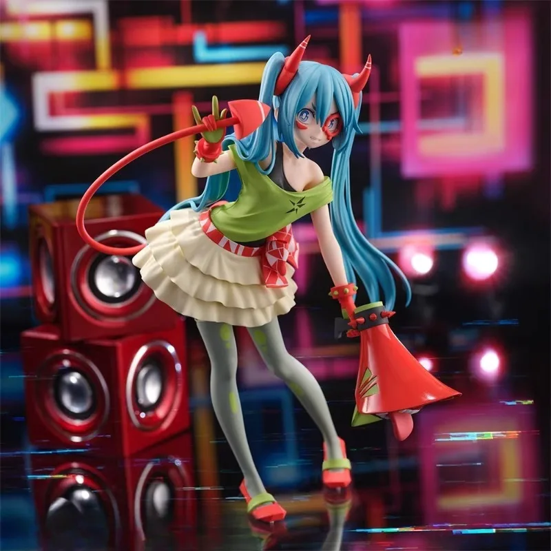متوفر في المخزون شخصية Hatsune Miku Little Devil Project DIVA X Hatsune Miku أنيمي مناسبة لتزيين هدايا العيد