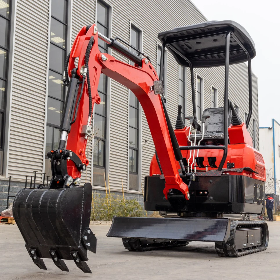 Customized High Quality Kubota Engine 2.5 Ton Hydraulic Mini Excavator Construction Machinery 2000KG Micro Excavator