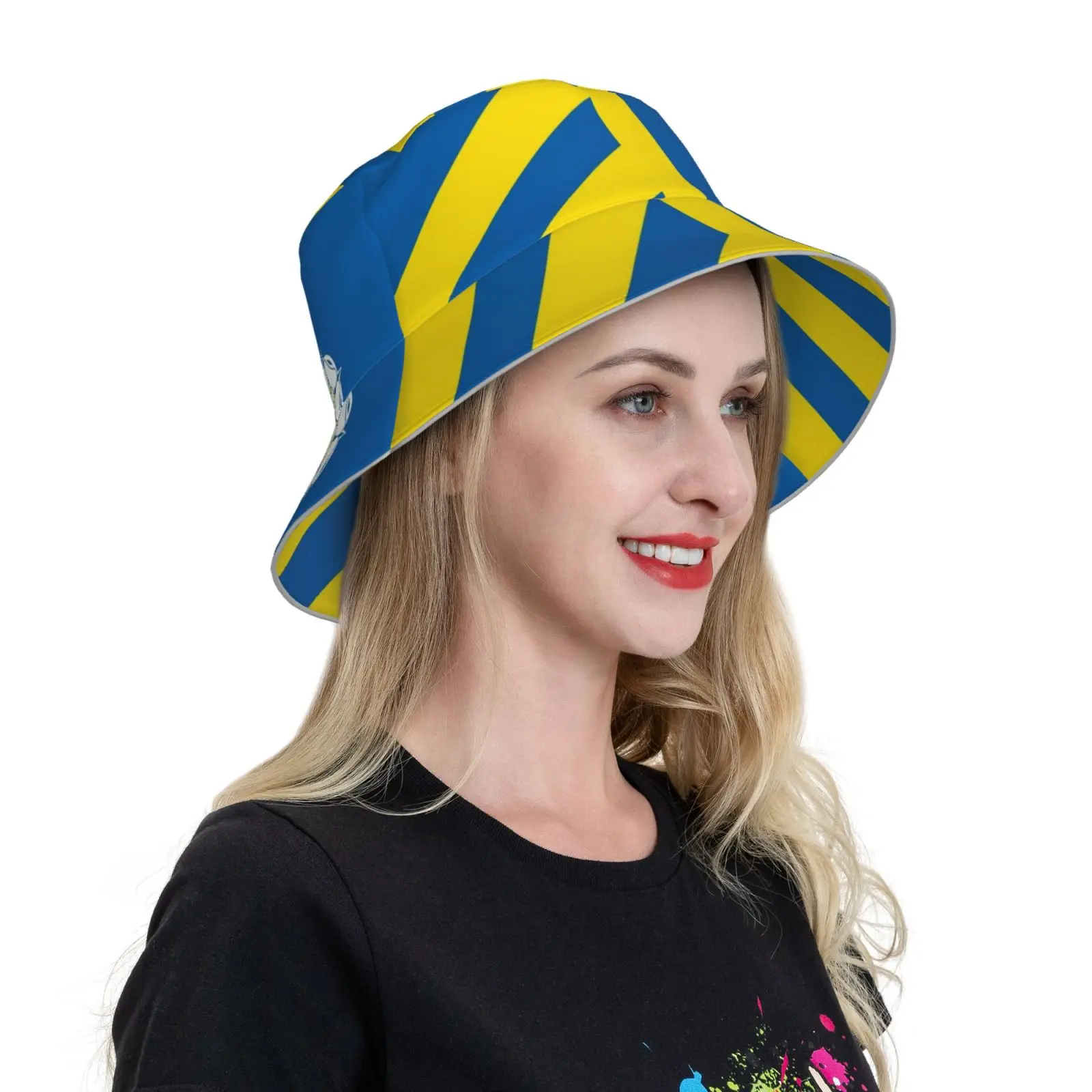 Hashtag Design Ilove My Cap Diy Light Foldable Sunshade Fashion Fisherman Hat Hashtag Soccer European World World Team