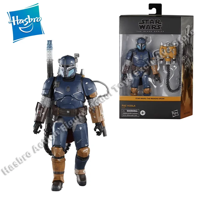 In Stock Hasbro Star Wars Mandalorian Paz Vizsla Action Figures Model Toys Collectible PVC Children's Toys Wholesale