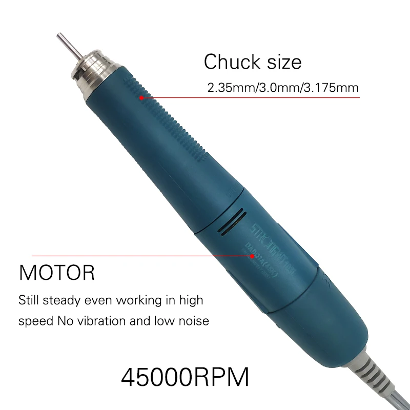 45000 RPM Handle Double Lock Laboratory Electric Micro Motor Jewelry Jade Handpiece 103L