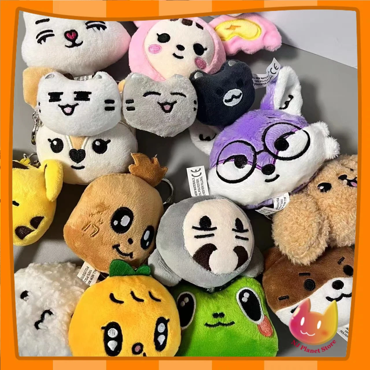 Breloczek 8cm Idol Fans Doll 17 the 8 Kpop Idol Miniteen Face Plush Keyring Wysokiej Jakości Wersja Lalka Breloczek Pluszowy Prezent