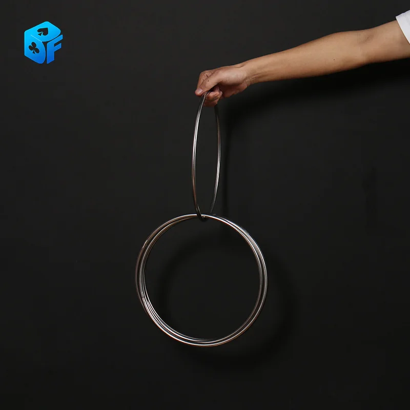 

Linking Rings three rings/Set Magnetic Lock 30" - Magic Tricks/stage magic