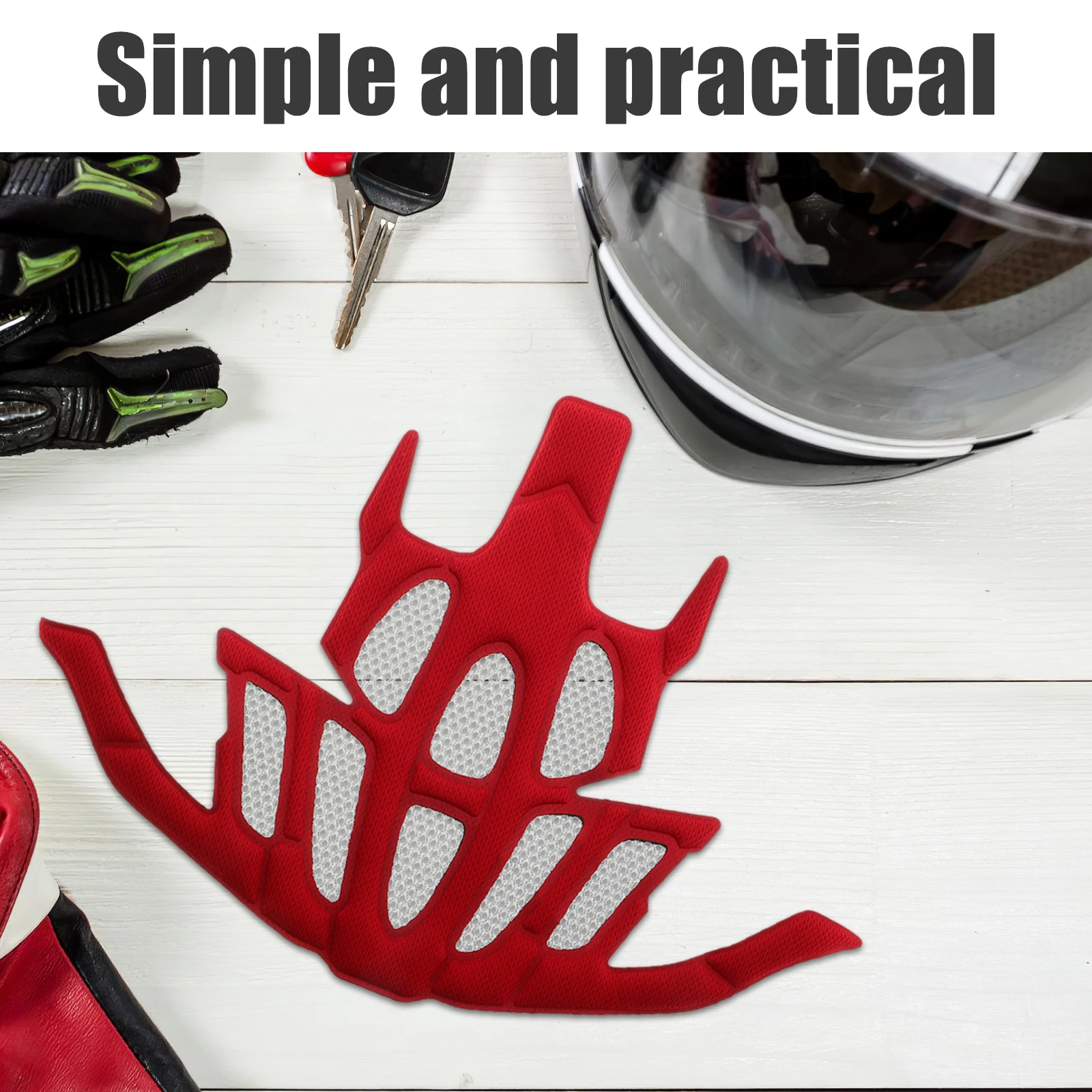 

1 set Cycling Lining Lightweight Breathable Sweat-absorbing Pad Replacement Riding Gear Accessories