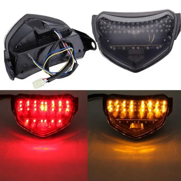 

Smoke Motorcycle LED Brake Tail Light TailLight Turn Signal Case for SUZUKI GSXR600 GSXR750 2004-2005 K4