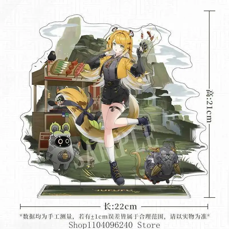 Anime GAME Anime Zenless Zone Zero Ju Fufu Game Cosplay Acrylic Figure Stand Display Model BL Desk Decor Toys Collection Birthda