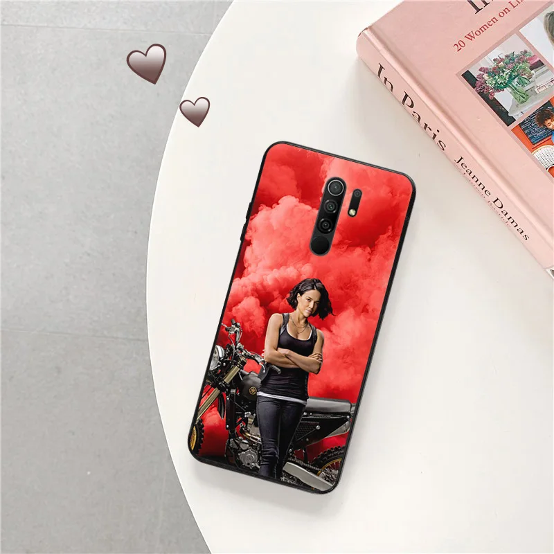 Black Matte Anti-Drop Phone Case For Xiaomi Mi 11 11T 10 10T Lite Note 10 Fast Furious Redmi 8 8T 7 K40 Pro K50 K60 Cover