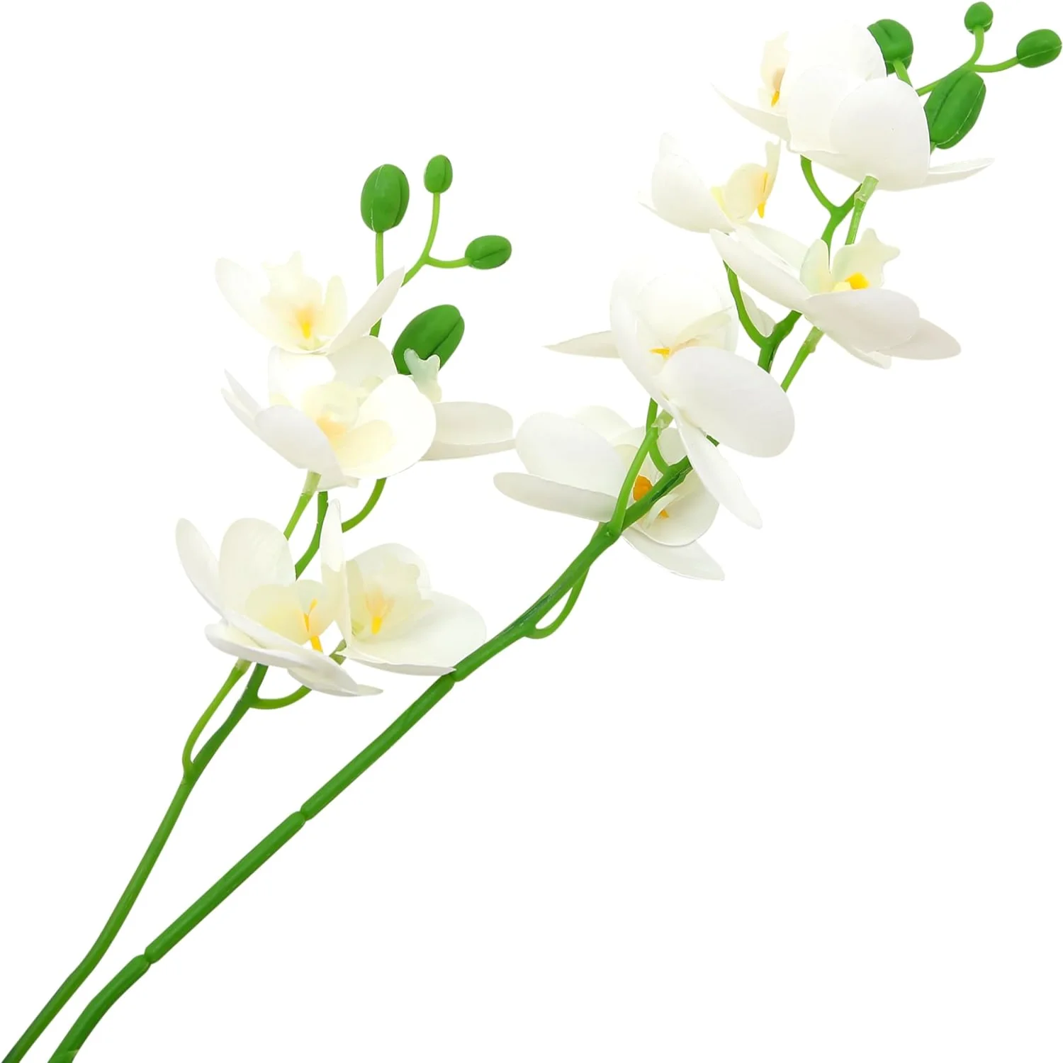 1 упаковка, искусственный белый цветок орхидеи фаленопсиса + 1 отделение композиций, искусственный цветок орхидеи, центральная часть орхидеи для столовой Ta