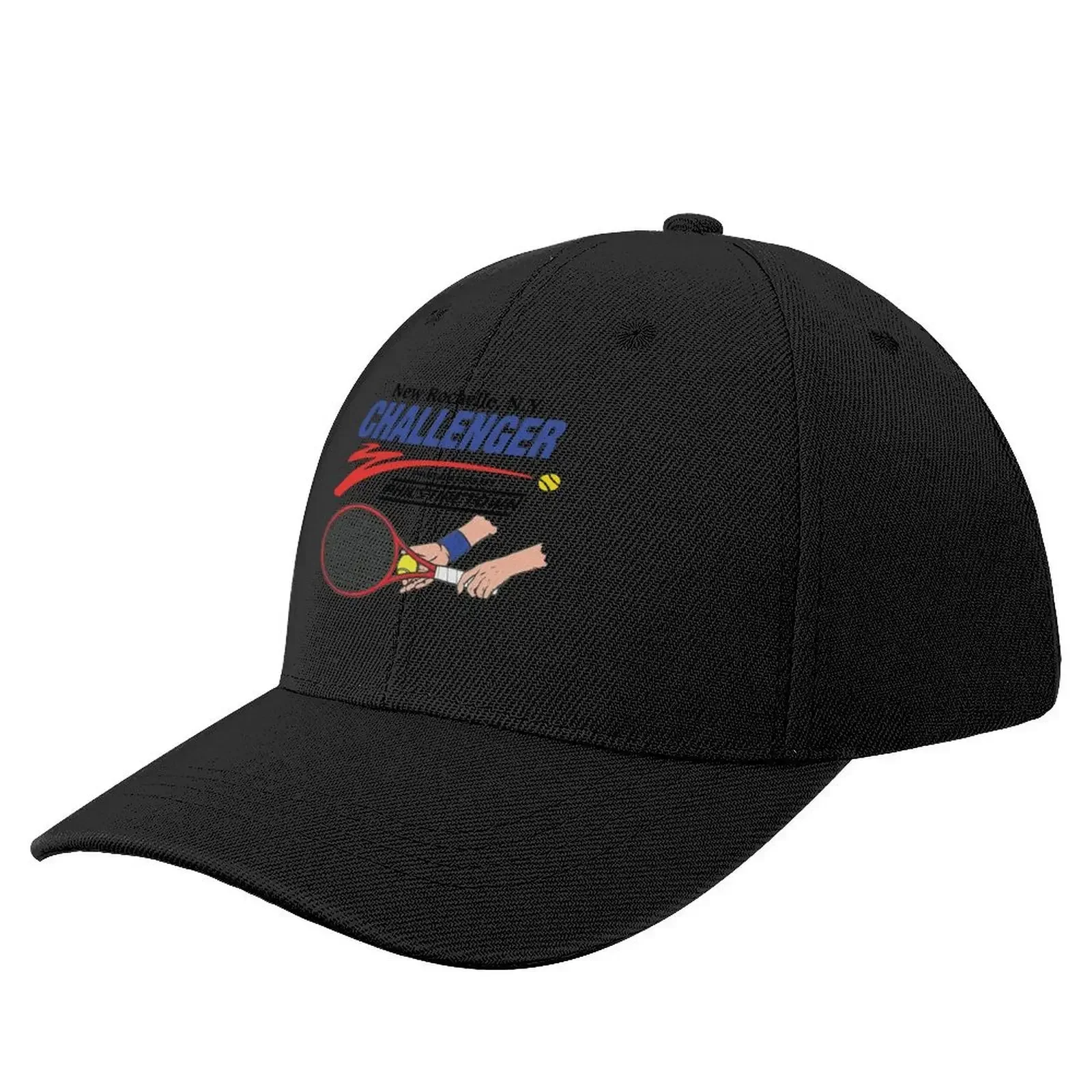 New Rochelle N.Y. Challenger Vintage Tennis Baseball Cap Sports Cap Thermal Visor Elegant Women's Hats Men's