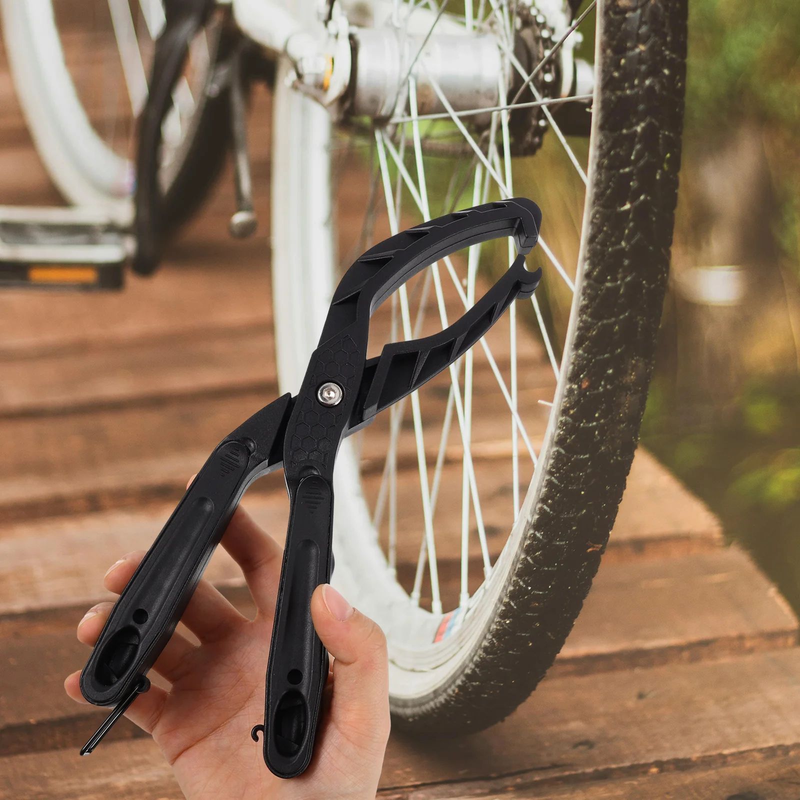 

1 Set Bicycle Tire Bead Jack Multi-Function Tire Installation Tool For Road Mountain Bike Repair Cycling Maintenance Kit Lever