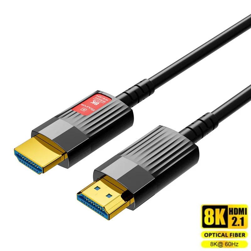 8K HDMI Cable Optical Fiber Cables for HD TV Box Projector Ps3/4 Ultra High Speed Computer 2M 3M 5M 7.5M 10M 8K 120Hz HDMI 2.1