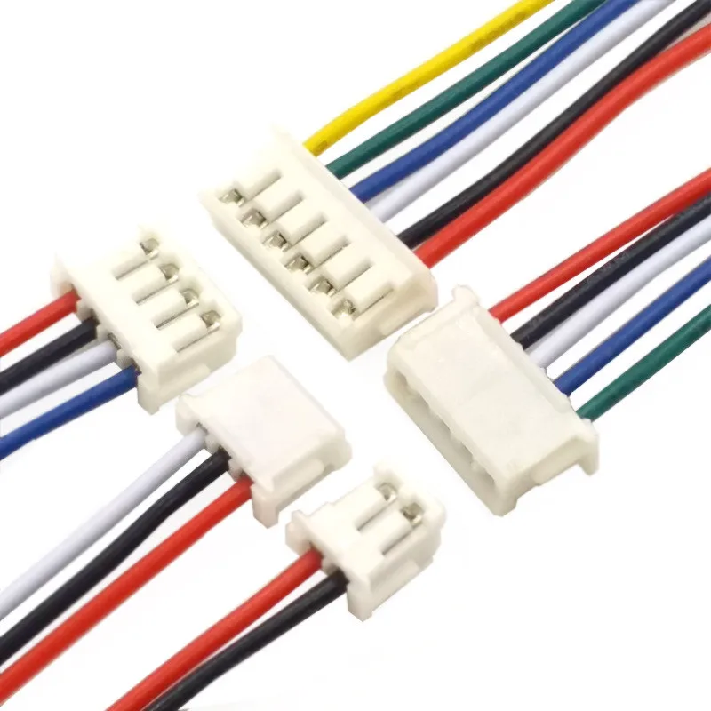 5Pcs ZH 1.5 15cm Wire Cable Connector DIY ZH1.5 JST 2/3/4/5/6/7/8/9/10 Pin Electronic Line Single Connect Terminal Plug 28AWG