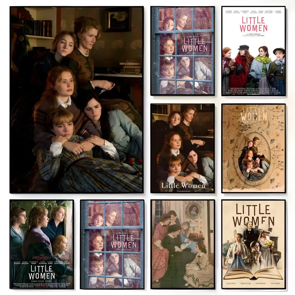 Classic Film Little Women Poster American Film Mural Home Childrens Room Wall Decor Print