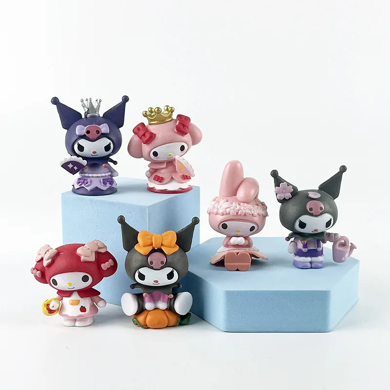 

Новая кукла Sanrio Melody Kulomi Four Seasons Story, подарок, украшение для выпечки своими руками