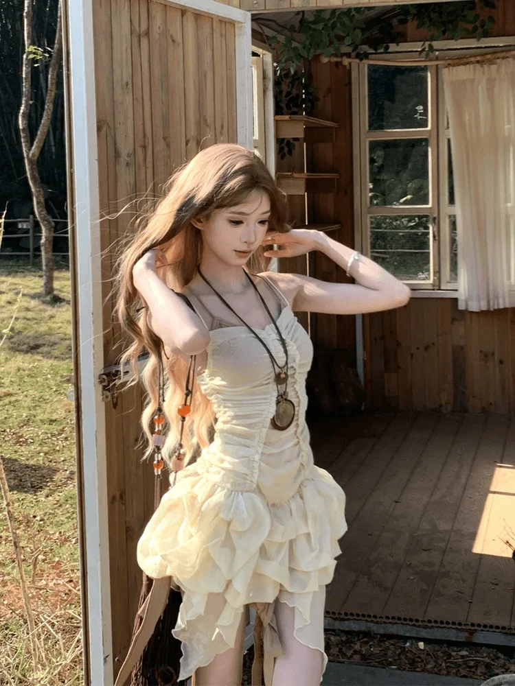 

Женское модное плиссированное платье SYJ больших размеров с поясом, юбка-кейк с высокой талией, повседневное, весна-лето