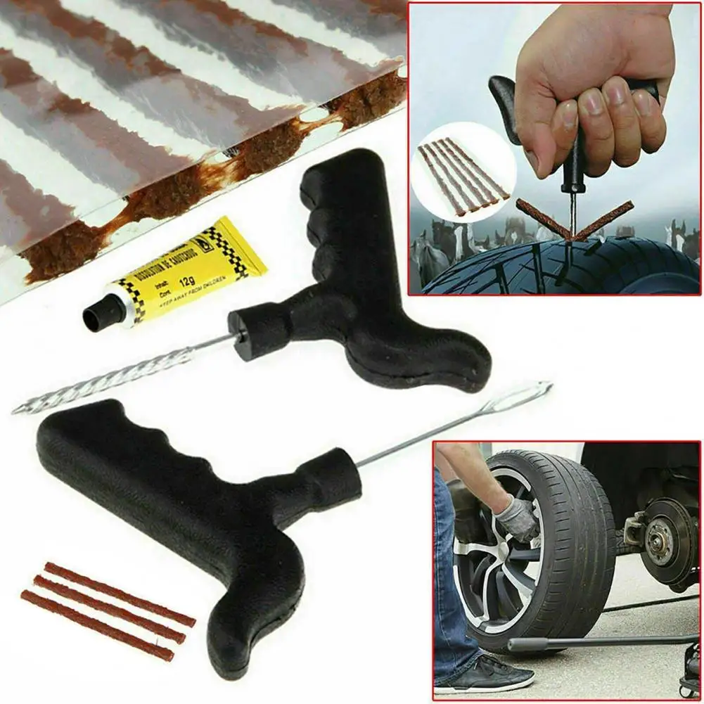 

Quick Repairing Compact Automotive Scooter Motorcycle Tire Repair Tool Set for Vehicle