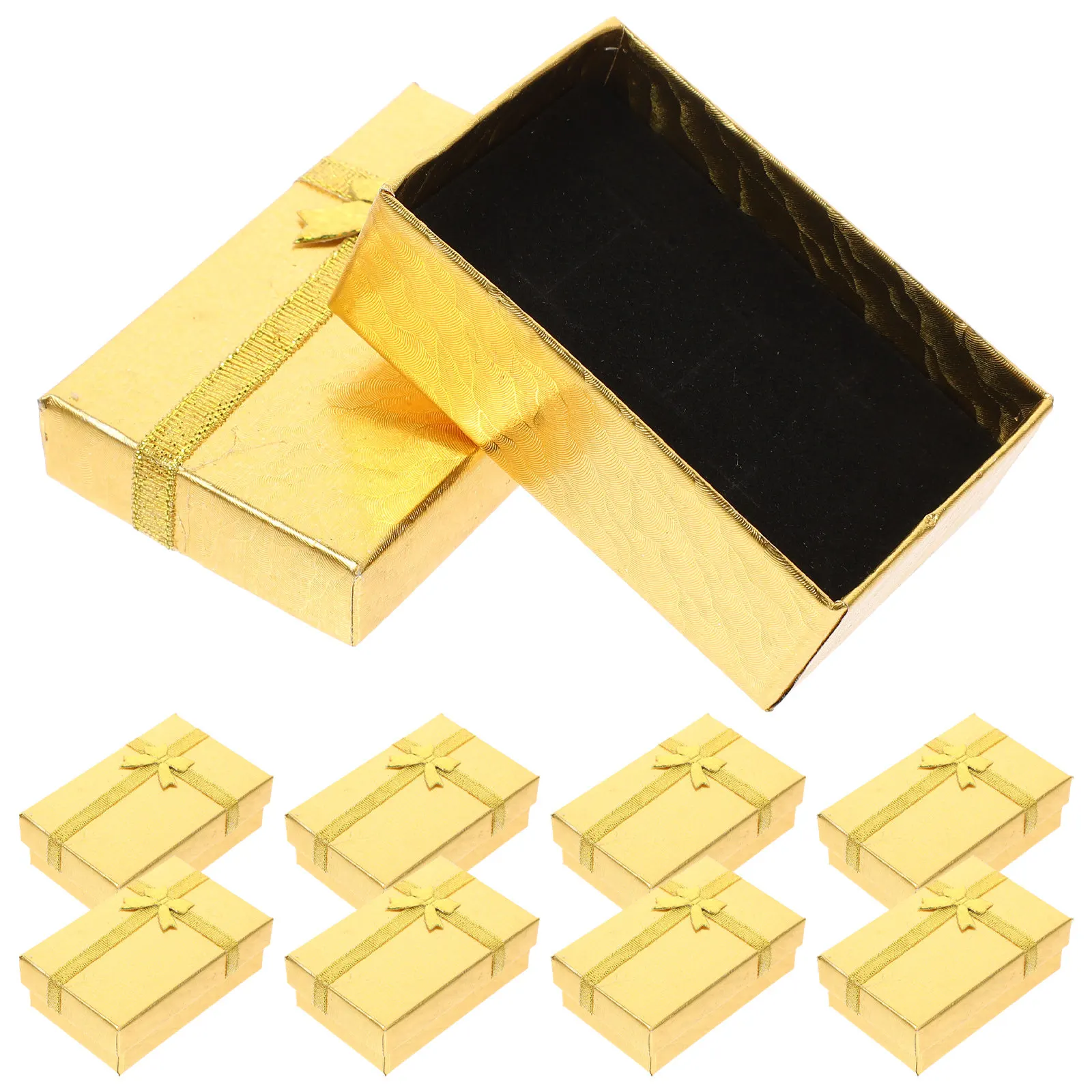 24Pcs Jewelry Storage Box Small Portable Container for Rings Earrings Necklaces Display Case Organizer Necklace Packing Boxes