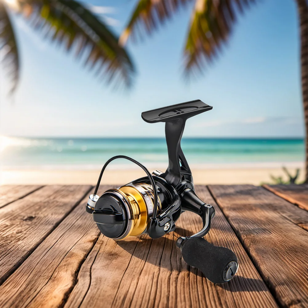 بكرة صيد معدنية بكرة صيد دوارة 4.8/1 نسبة تروس لجميع الأغراض بكرة صيد دوارة لصيد سمك الشبوط البحري