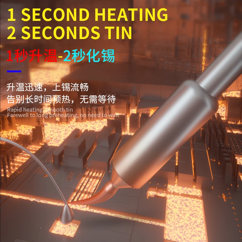 MECHANIC C245 Series Integrated Solder Iron Tip Efficient Heat Conduction Heating Core for Xsoldering Handle Soldering Station