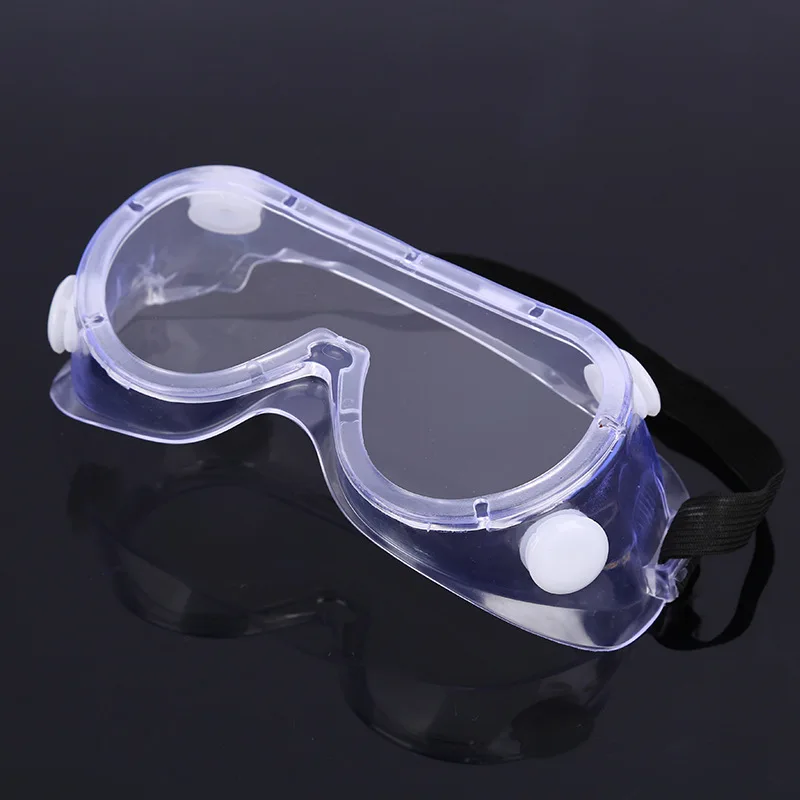 New Clear Vented Safety Goggles Eye Protection Protective Lab Anti Fog Glasses