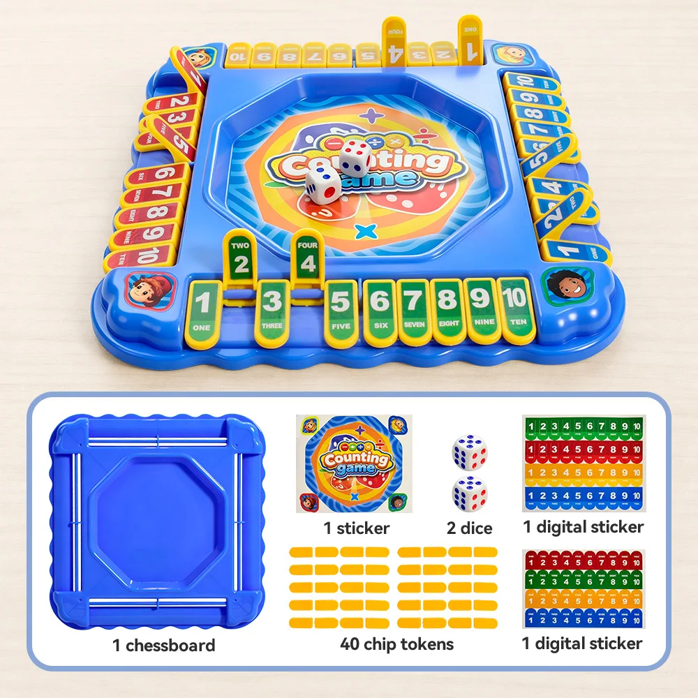 Flip Number Board Game Multipl - Party Games Multiplayer recension och pris