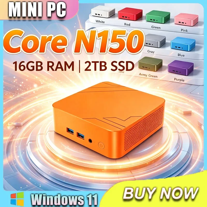 インテル-n150-ミニデスクトップ-16gb-ddr4-2tb-nvme-ssd-トリプル4k出力-wifi6-bt52-高性能-オフィス-ホーム-プロマックス