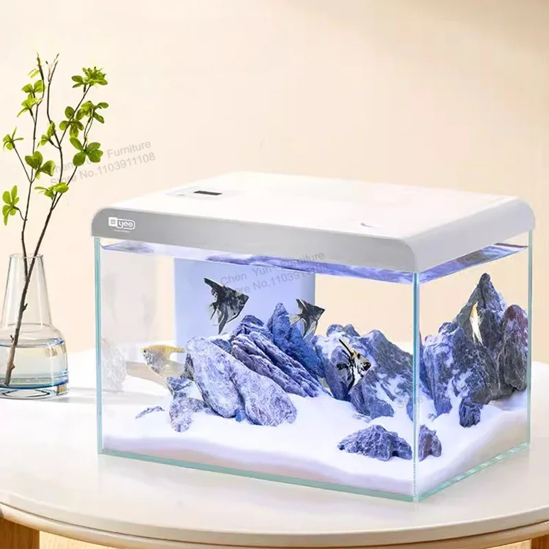 

Nordic Home Fish Tank Living Room Ecology Aquatic Pet Supplies Light Decoration Fish Tank Landscaping Aquarium Pour Aquarium