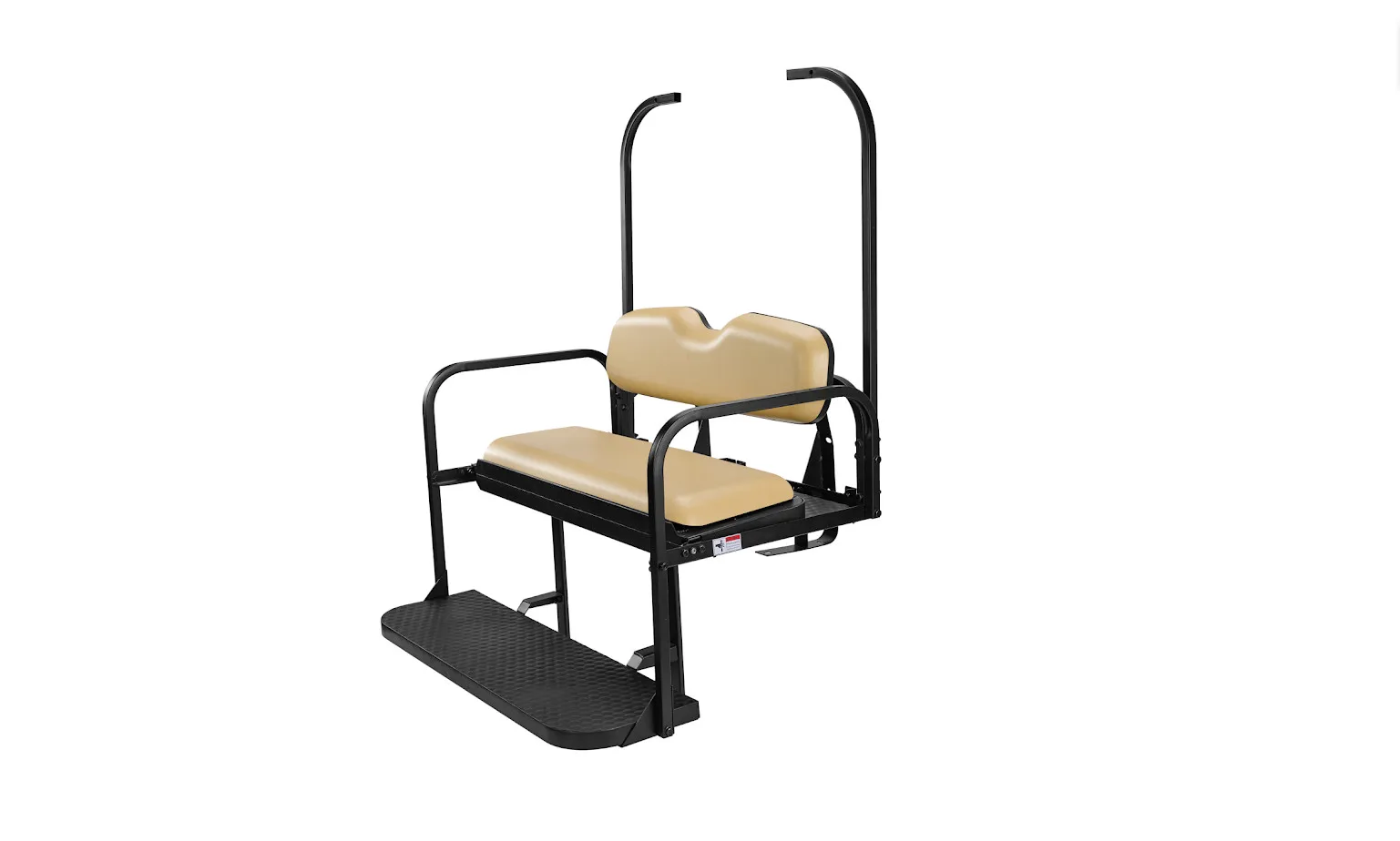 

EZGO TXT Rear Flip Seat Kit with Fold Down Pad (Tan Cushions) (1996-2024)