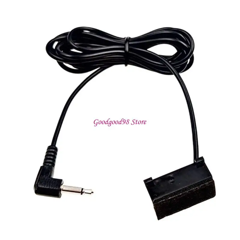 External Vehicle Radio Stereo Microphone 300cm Length Cable 3.5mm Plug for Wireless and Navigation Use Handfree Calls 