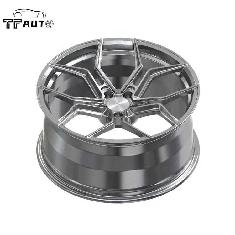 Custom 1-PC Brushed Grey  Forged Wheel Rim 16 17 18 19 20 21 22 23 24 Inches 5x150 24X12 26x16 For Any Car Wheels rims