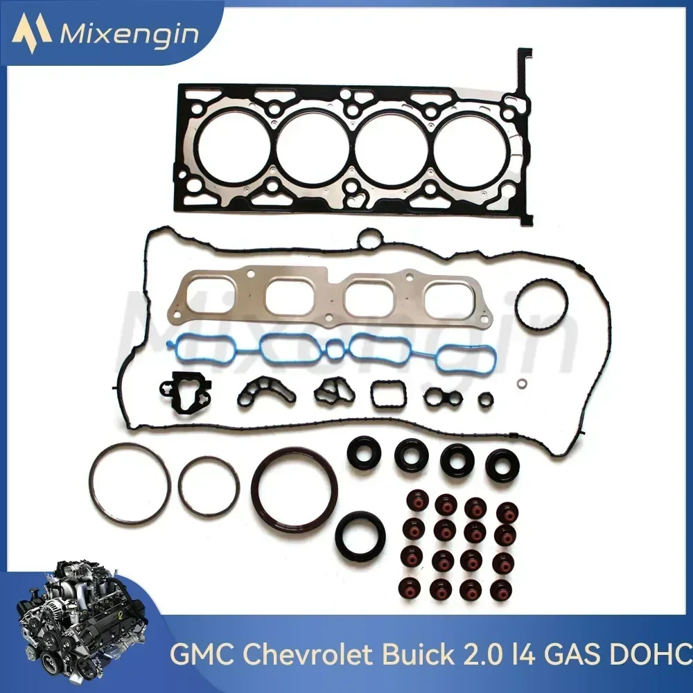 

Engine Head Gasket Set kit fit 2.0 L l4 GAS DOHC Turbocharged For Buick Regal Cadillac GMC Chevrolet 2.0L 2013-2022 OEM 12628303