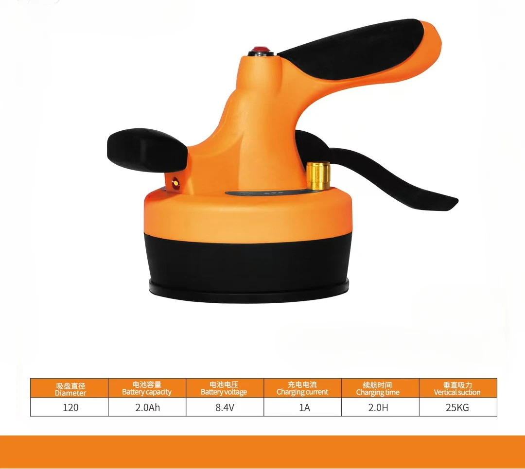 Tile Laying Vibrator Adjustable Tile Leveling Machine With Suction Cup DIY Grade Battery Power Source