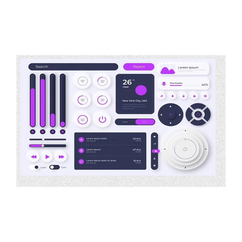 

7 inch touch display 800 * 480 50PIN LCD module