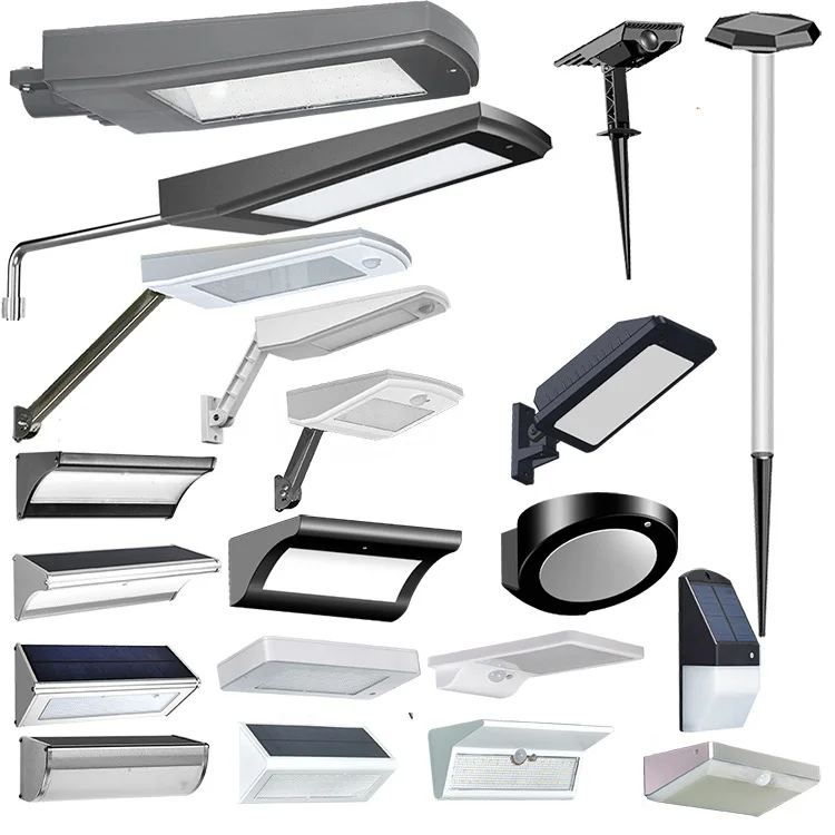 Solar outdoor courtyard rural road lighting lamp LED sensor light integrated small street light actual power