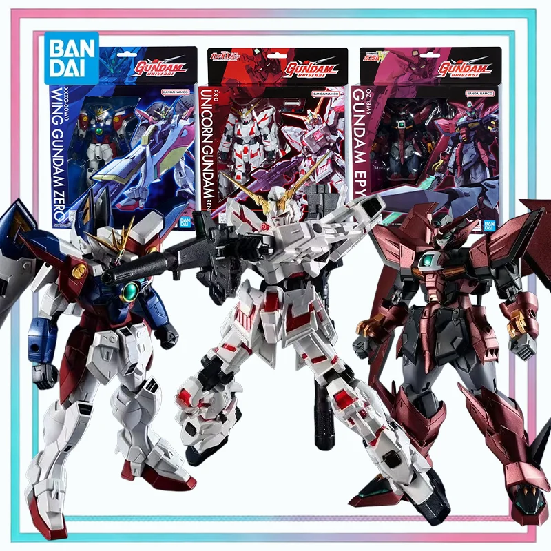 

Оригинальная сборная модель BANDAI Gundam Universe GU OZ-13MS Gundam Epyon Unicorn Wing Zero, аниме-фигурка, игрушка, подарок для детей