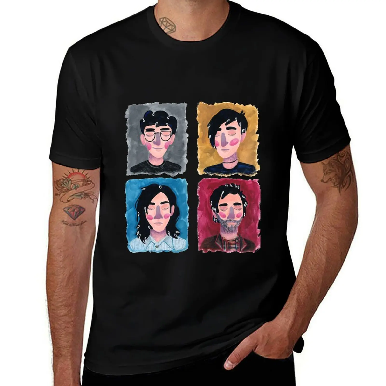 Conor Oberst Through the Ages T-Shirt Performance Dry Fit T-Shirt