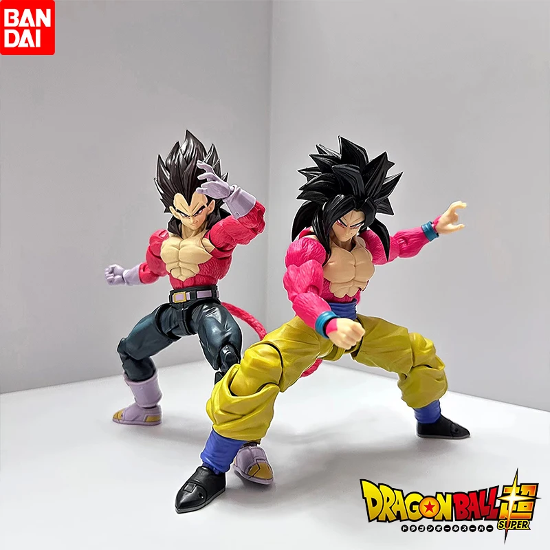 

15cm Pvc Original Bandai Dragon Ball Gt Shfiguarts Vegeta Super Saiyan 4 Ssj4 Collectible Action Figure Anime Model Toys Gifts