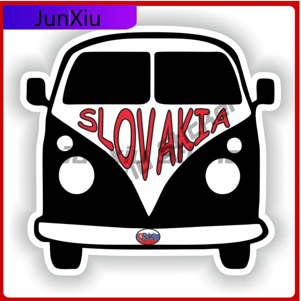 

Van Slovakia Sticker Funny Cool Unique Window Laptop Anti UV Body Decoration Vinyl Decal For Car Truck SUV Window Bumper Laptop