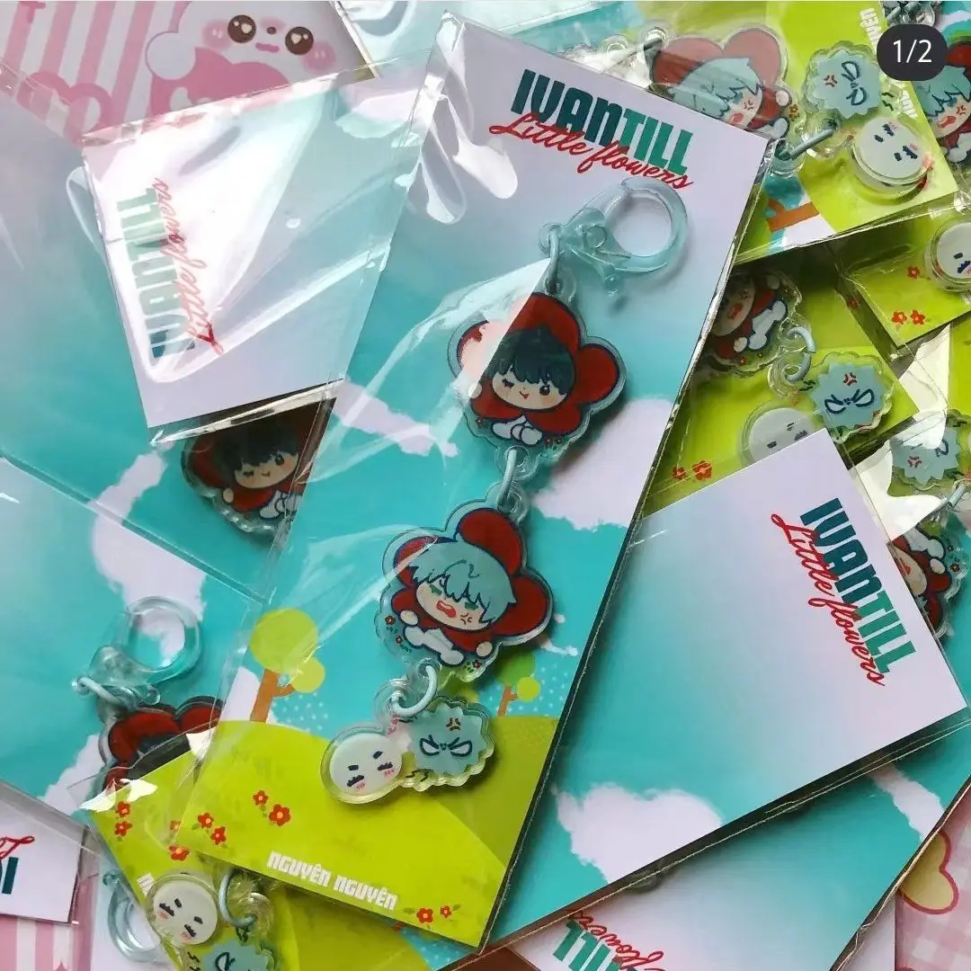 أنيمي الغريبة المرحلة حتى إيفان الاكريليك سلاسل المفاتيح الكرتون أنيمي قلادة كيرينغ مجوهرات الديكور على ظهره المدرسية الملحقات