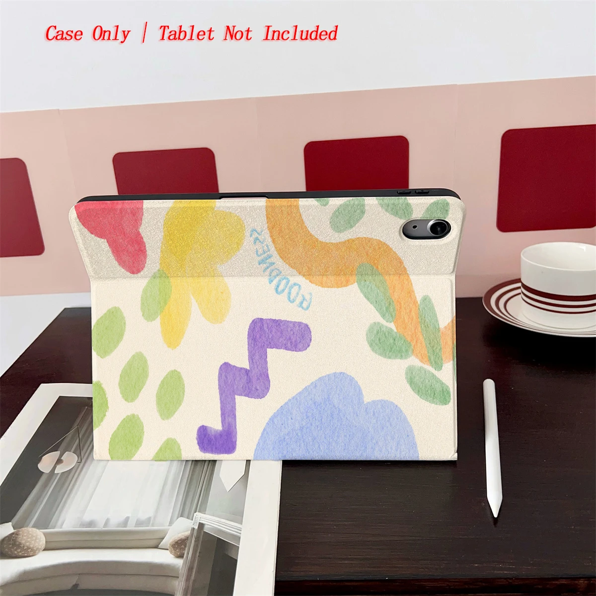طباعة بنمط كرتوني لطيف 2025 - مناسبة لحافظات أجهزة Apple اللوحية المتعددة لأجهزة iPad/iPad pro/iPad air/iPad mini