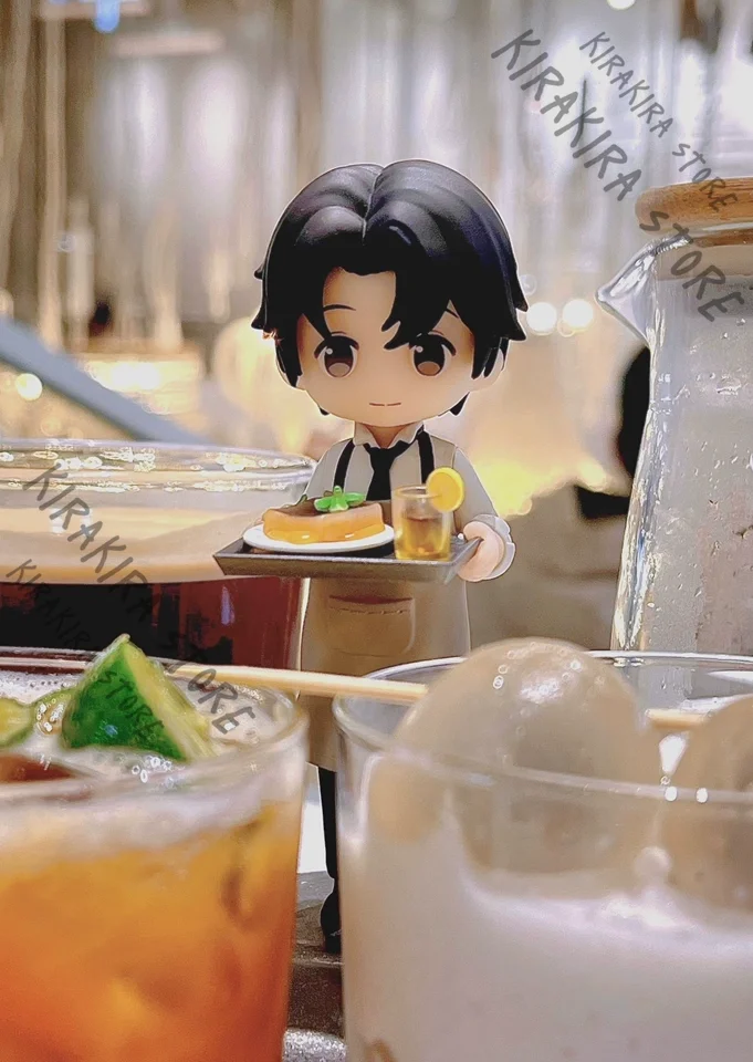 Lord of Mysteries Moretti Family Q Version Garage Kits Genuine Model Kit Limited Edition Figurine Dinner Series Scene Ornament