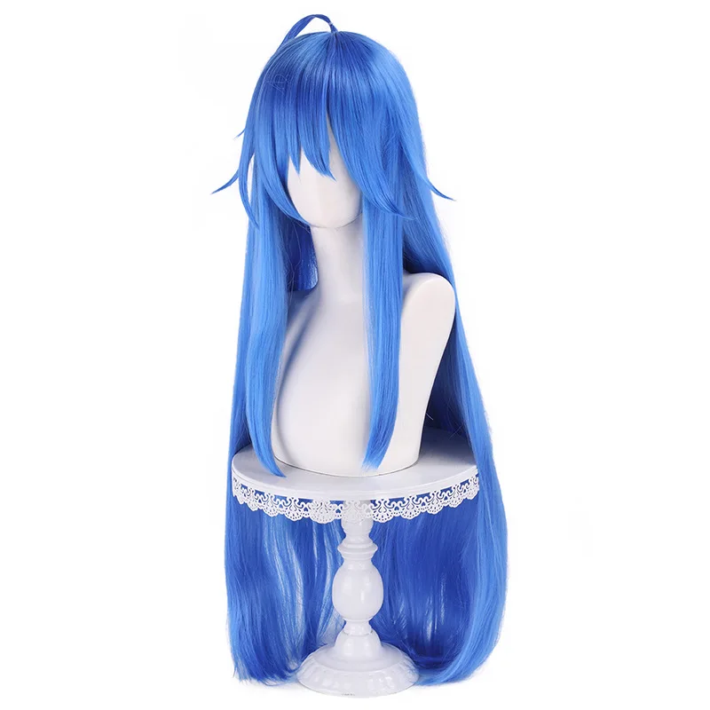 Synthetic Cosplay Wig Anime Costume Party Heat Resistant Fiber Top Skin Natural Hairline