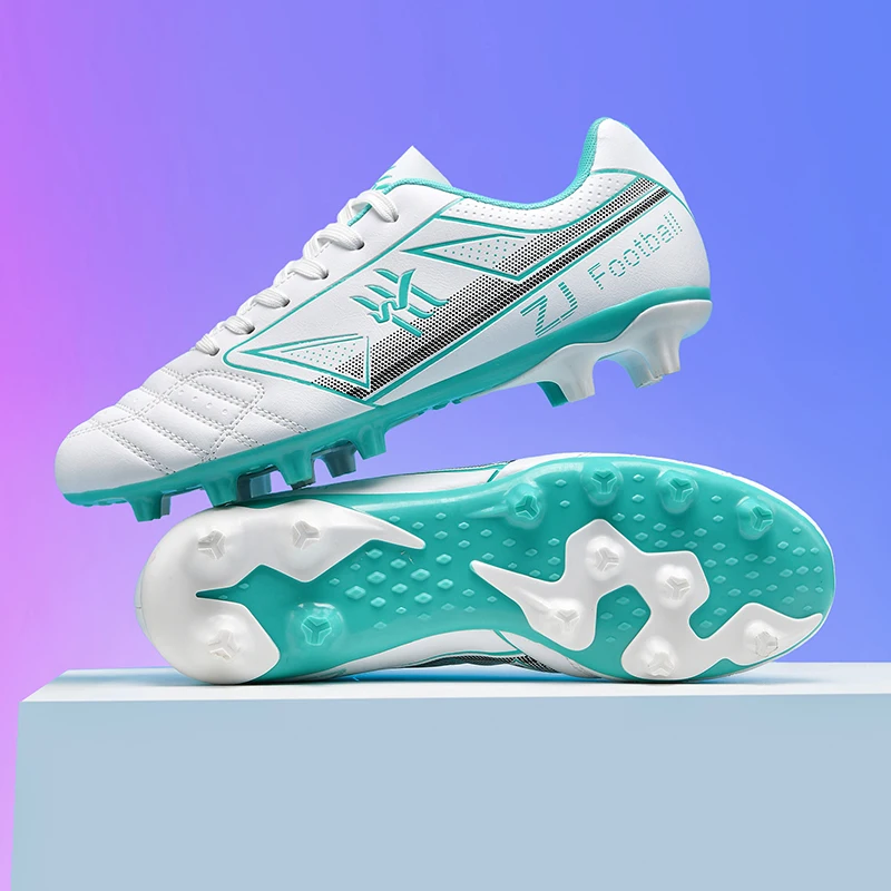 

New Men Football Boots Breathable Sport Training Soccer Shoes Cleats Sport Outdoor TF Futsal Match Turf Grass Drop Shipping