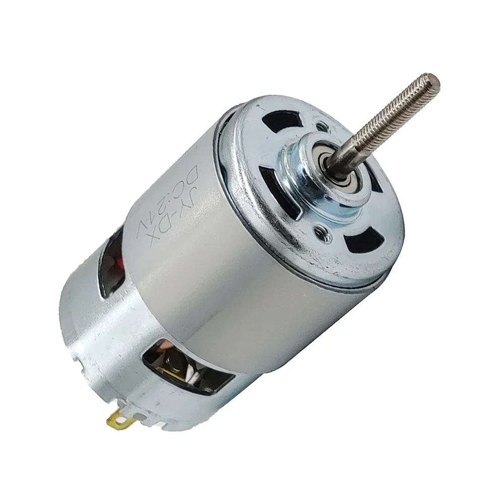 Garden Equipment 755 Motor 12V Electric Lawn Mower Motor Fast Installation High Performance Lithium Battery Silver Color