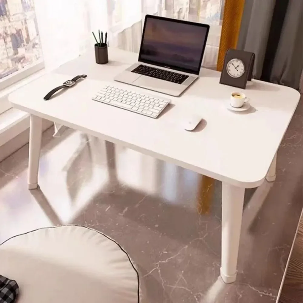 Folding Small Table  Bedroom Table Lap Desk Foldable Space Saving Computer Desk Portable Tablet Stand Ergonomic Laptop Table