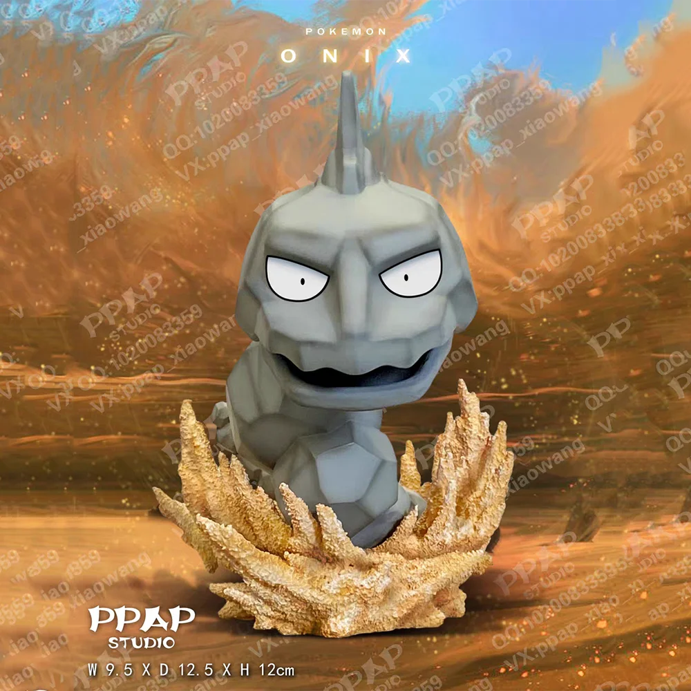PPAP Покемон фигурка маленький толстый серия Onix экшн-фигурка Покемон #95 Gk Коллекционная модель Kawaii рок стол Декор игрушки подарки