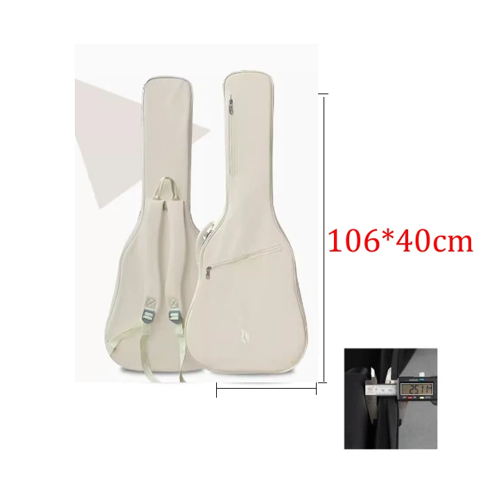 High Quality Oxford Electric Guitar Bag for Classic Folk 25mm Thickened Sponge Acoustic Guitar Case Electric Guitar Accessories